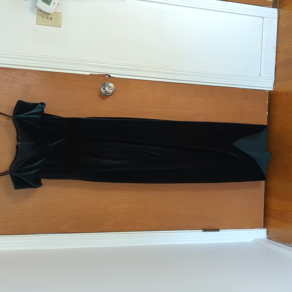 Hunter Green Velvet dress